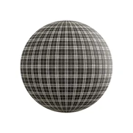Black and white checkered fabric 2